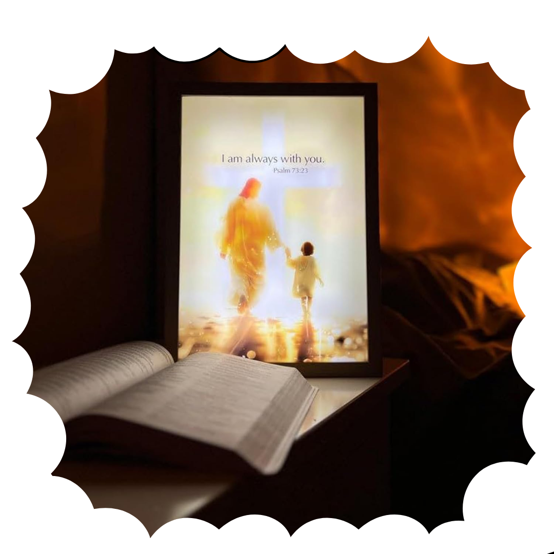 EternalFaith™ Cuadro Led de Jesús